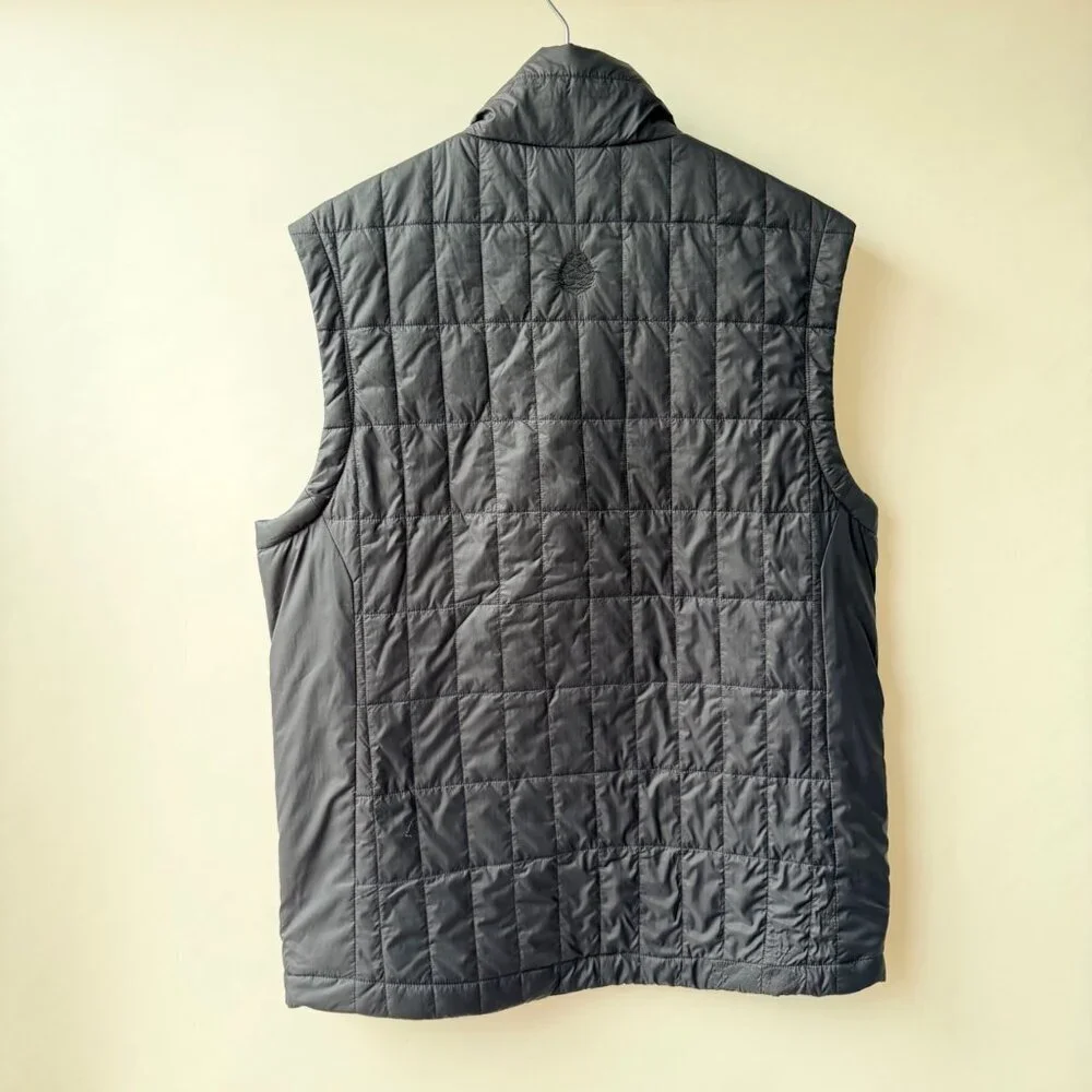 Stio Azura Insulated Vest Men’s Black Lightweight Quilted Full Zip , Size M C37